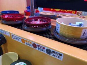 スシロー　わさび・塩・こしょう　写真