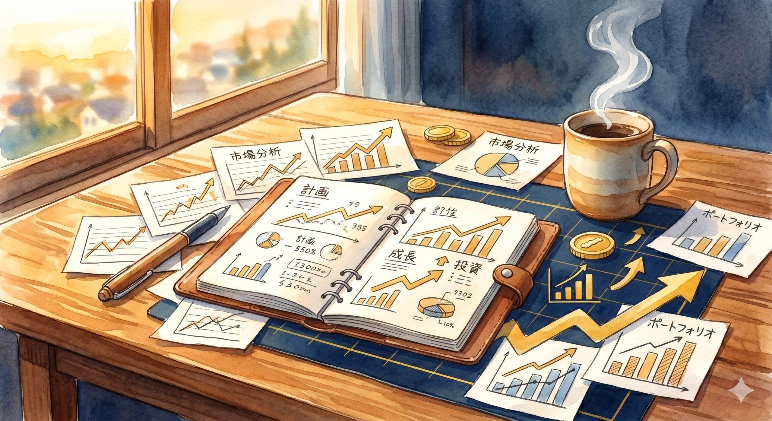 株はずっと上がるもの 挿絵2